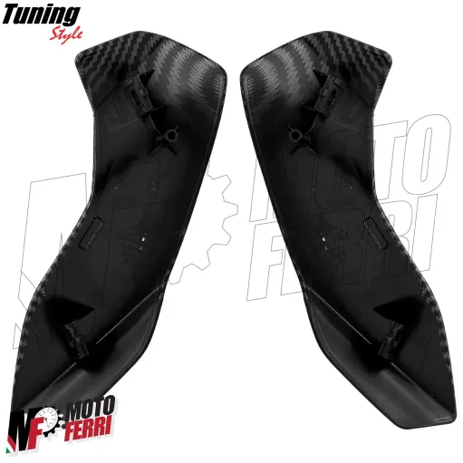 MF7038 Cornice Fanale Anteriore Yamaha MT09 / SP 2021 a 2023 Carbon Look DX + SX