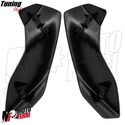 MF7037 Cornice Fanale Anteriore Yamaha MT09 / SP 2021 a 2023 Nero Opaco DX + SX