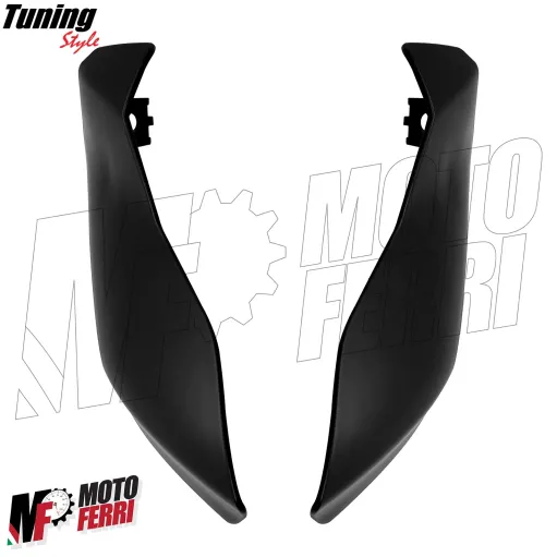 MF7037 Cornice Fanale Anteriore Yamaha MT09 / SP 2021 a 2023 Nero Opaco DX + SX