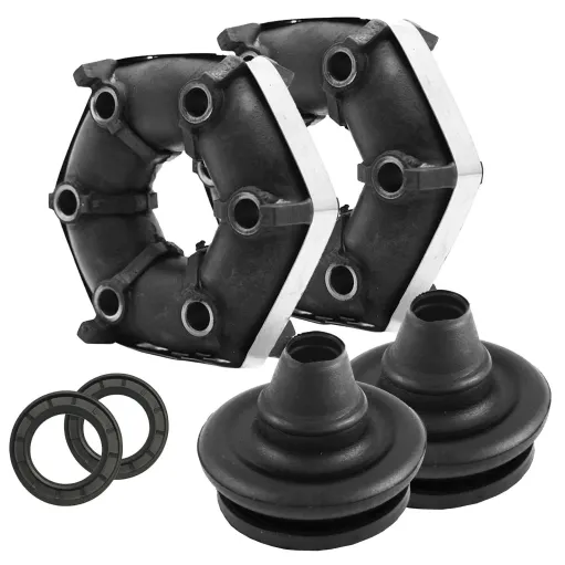 Kit 2 Giunto + Paraolio + Cuffia Ruota Semiasse per Piaggio Ape TM 602 703