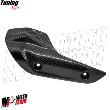 MF7039 Protezione Copri Marmitta Carbonio Yamaha TMax 530 560 mod 2017 / 2024
