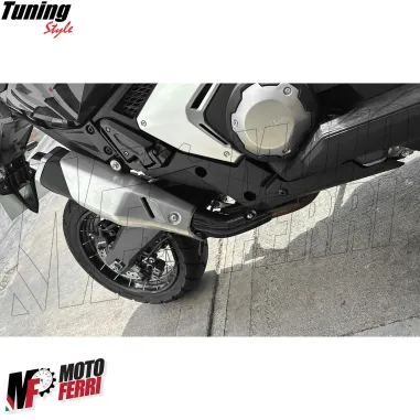 MF7040 Protezione Collettore Marmitta Carbonio Honda XADV 750 dal 2017 al 2024