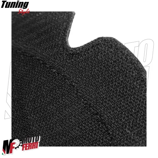 MF7047 Saponette Knee Slider Tuta Moto Nero Racing Pista