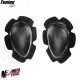 MF7049 Saponette Knee Slider Tuta Moto Nero Racing Pista