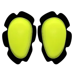 MF7049 Saponette Knee Slider Tuta Moto Giallo Fluo Racing Pista