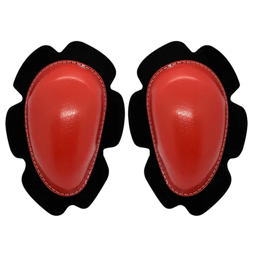 MF7049 Saponette Knee Slider Tuta Moto Rosso Racing Pista