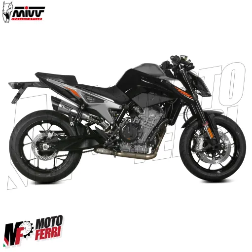 MF7052 Scarico Marmitta MIVV X-M5 KTM 790 Duke mod 2018 / 2026 Omologato