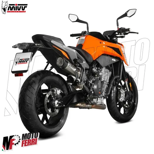 MF7052 Scarico Marmitta MIVV X-M5 KTM 790 Duke mod 2018 / 2026 Omologato