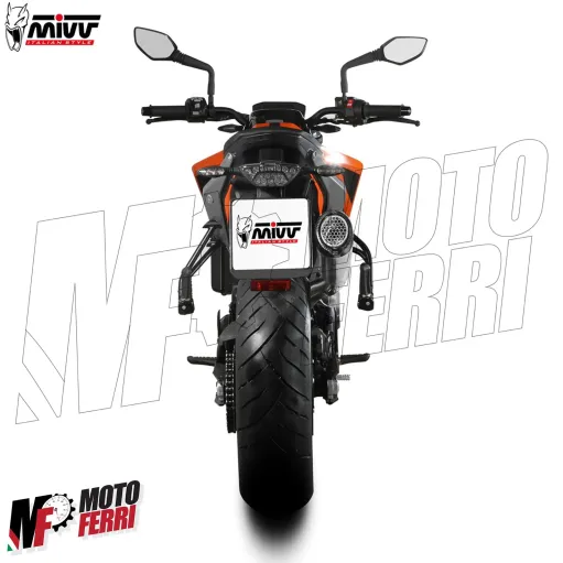 MF7052 Scarico Marmitta MIVV X-M5 KTM 790 Duke mod 2018 / 2026 Omologato