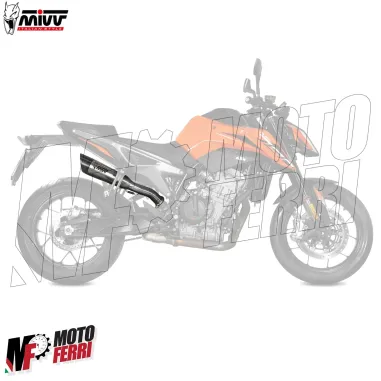 MF7052 Scarico Marmitta MIVV X-M5 KTM 790 Duke mod 2018 / 2026 Omologato