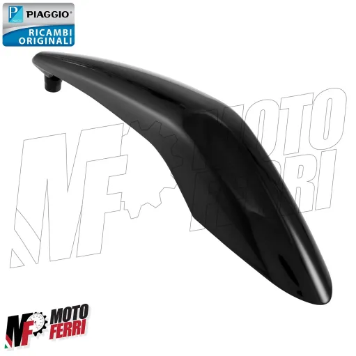 MF7058 Cresta Parafango Nero Lucido Vespa GTS 300 Super / HPE mod 2014-2022