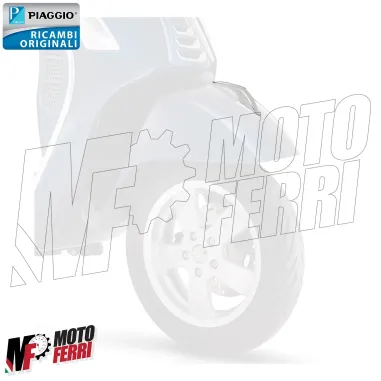 MF7059 Cresta Parafango Cromata Vespa GTS 300 Super / HPE mod 2014-2022