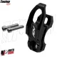 MF7069 Gancio Porta Casco Borsa Honda ADV 350 150 - Alluminio CNC Nero