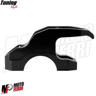 MF7070 Gancio Porta Casco Borsa Yamaha TMax 560 2022/2024 - Alluminio CNC Nero