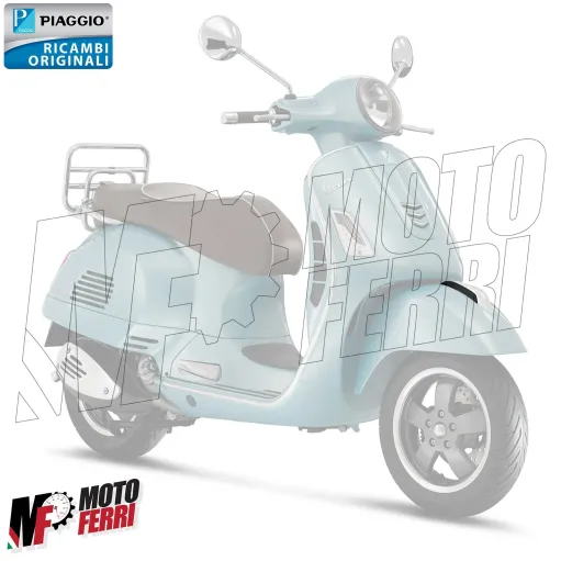 MF7071 Base Cresta Parafango Anteriore Vespa GTS 125 300 Super mod 2008-2018