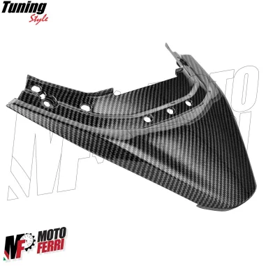 MF7073 Carena Codino Posteriore Yamaha TMax 560 2022/2024 Carbon Look
