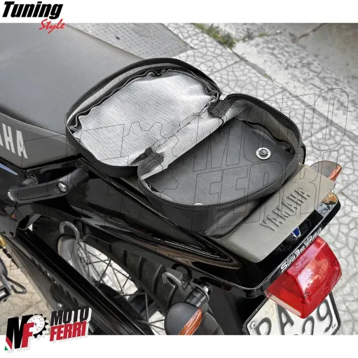 MF7074 Borsa Porta Attrezzi Documenti Enduro Parafango Posteriore TT XT 600