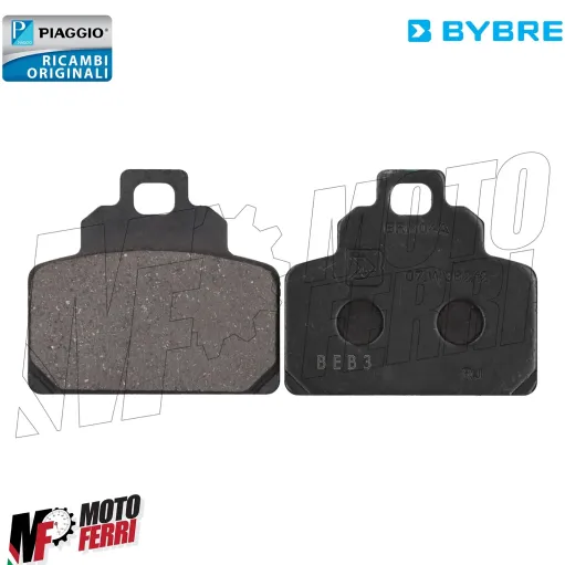 MF7075 Pastiglie Freno Posteriori Originali Vespa GTS 300 Keyless 2023 / 2024