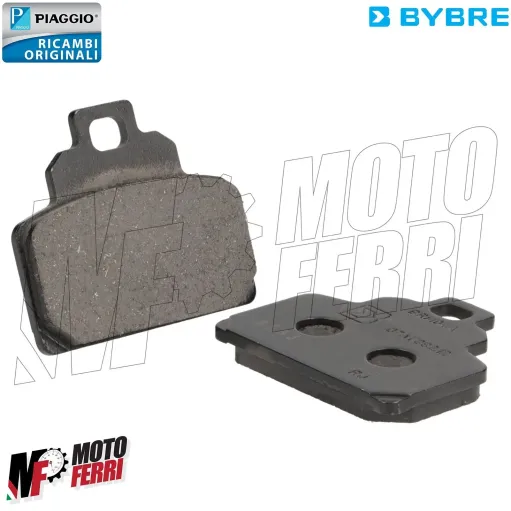 MF7075 Pastiglie Freno Posteriori Originali Vespa GTS 300 Keyless 2023 / 2024