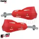 MF4198 Paramani Rinforzati Anima in Acciaio Universale Moto Cross Enduro Rosso