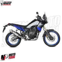 MF7080 Scarico Marmitta MIVV Oval Yamaha Tenere 700 2019 / 2025 Omologato Inox 2
