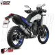 MF7080 Scarico Marmitta MIVV Oval Yamaha Tenere 700 2019 / 2025 Omologato Inox