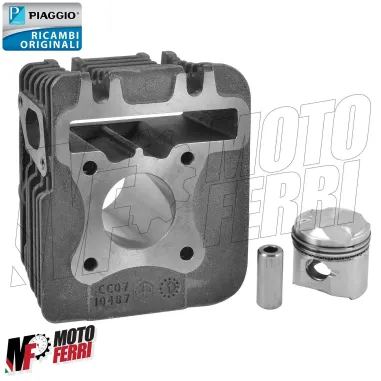 MF7081 Cilindro Completo Originale Piaggio Vespa LX / S 50 4T 4V (2009-2013)