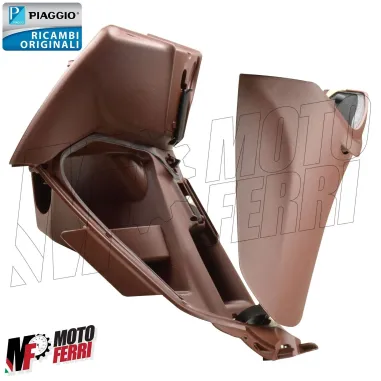 MF7084 Scudo Interno Bauletto Marrone Piaggio Beverly 125 300 350 (2010 / 2020)