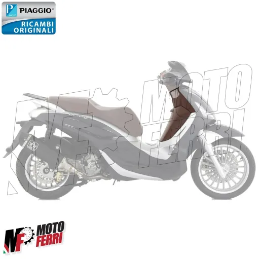 MF7084 Scudo Interno Bauletto Marrone Piaggio Beverly 125 300 350 (2010 / 2020)
