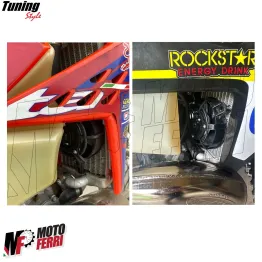 MF7086 Ventola di Raffreddamento Motore Radiatore Universale Moto Cross Enduro 2