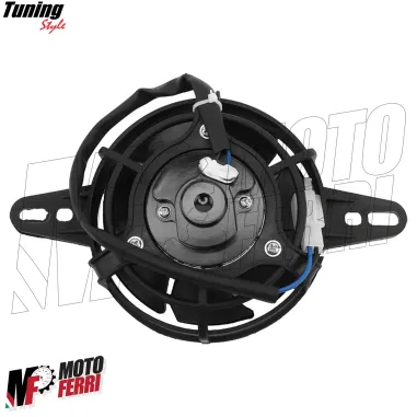 MF7086 Ventola di Raffreddamento Motore Radiatore Universale Moto Cross Enduro