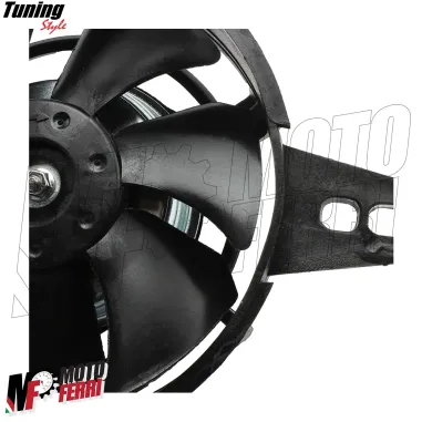 MF7086 Ventola di Raffreddamento Motore Radiatore Universale Moto Cross Enduro