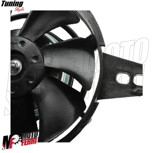 MF7086 Ventola di Raffreddamento Motore Radiatore Universale Moto Cross Enduro