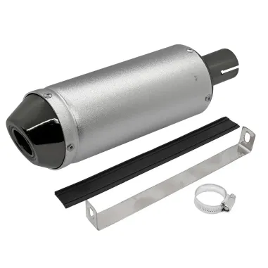 MF7087 Silenziatore Marmitta Dm 28 Universale Scooter Mini Cross PitBike ATV