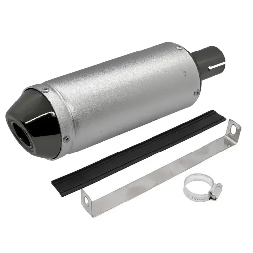 MF7087 Silenziatore Marmitta Dm 28 Universale Scooter Mini Cross PitBike ATV
