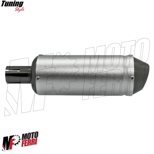 MF7087 Silenziatore Marmitta Dm 28 Universale Scooter Mini Cross PitBike ATV