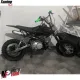 MF7087 Silenziatore Marmitta Dm 28 Universale Scooter Mini Cross PitBike ATV