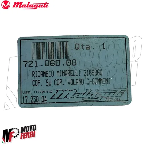 MF4308 Coperchio Pompa Olio Volano Originale Malaguti F12 / F15 mod 1994-2006