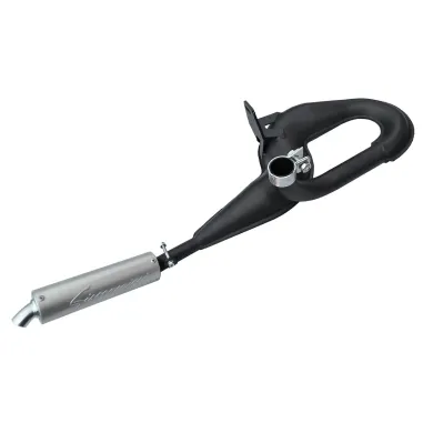 MF0999 - MARMITTA SIMONINI VESPA PX 125 150 NERA SILENZIATORE ALLUMINIO 40301