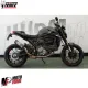 MF7092 Scarico Marmitta MIVV X-M5 Ducati Monster 937 da 2021 a 2025 Omologato