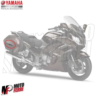 MF7100 Emblema Fregio Borsa Destra Originale Yamaha FJR 1300 mod 2013/2024