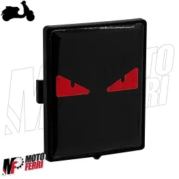 MF7112 Emblema Scudetto Stemma Occhi Rossi Vespa GTS GTV LX S Primavera Sprint 2