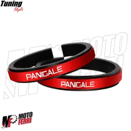 MF7113 Anelli Forcella Sospensione con Logo Panigale V2 V4 955 959 1199 1299 CNC 2