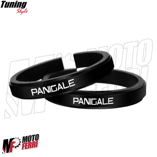 MF7114 Anelli Forcella Sospensione con Logo Panigale V2 V4 955 959 1199 1299 CNC
