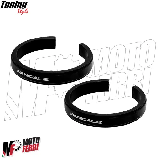 MF7114 Anelli Forcella Sospensione con Logo Panigale V2 V4 955 959 1199 1299 CNC