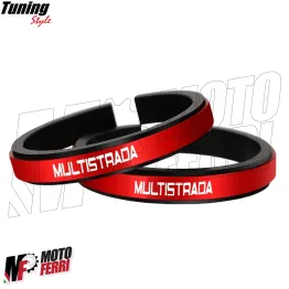 MF7115 Anelli Forcella Sospensione con Logo Multistrada V2 V4 1200 1260 RS S 2