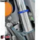 MF7117 Anelli Forcella Sospensione con Logo Yamaha YZF R6 - Alluminio CNC Blu