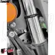 MF7117 Anelli Forcella Sospensione con Logo Yamaha YZF R6 - Alluminio CNC Nero