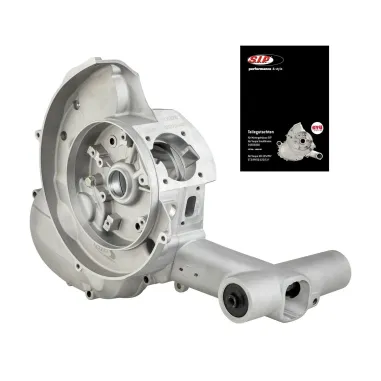 MF1014 Coppia Carter Motore SIP 2 Fori Vespa 50 Special R L 125 ET3 Primavera