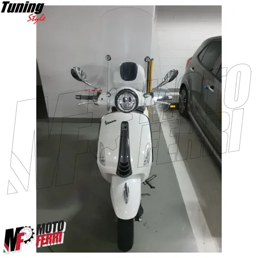 MF7119 Nasello Anteriore Carbon Look Vespa Primavera Sprint 50 125 150 dal 2018